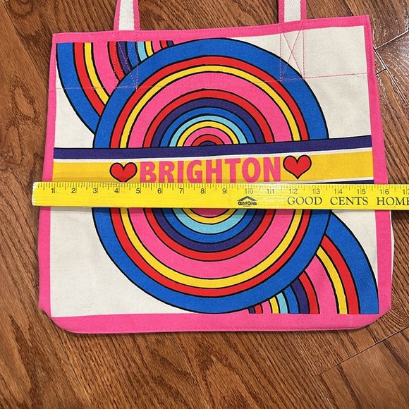 NWT Brighton Rainbow Bright Tote Pride month - Picture 7 of 7